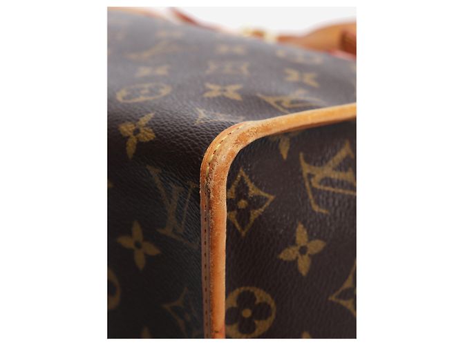 Louis Vuitton Borsa tote Popincourt Haut in tela Monogram marrone - vista 7