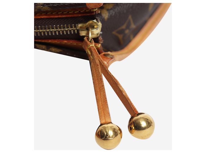 Louis Vuitton Borsa tote Popincourt Haut in tela Monogram marrone - vista 8
