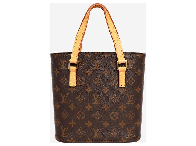 Louis Vuitton Borsa tote Vavin PM in tela Monogram marrone - vista 3