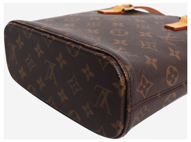 Louis Vuitton Borsa tote Vavin PM in tela Monogram marrone - vista 4