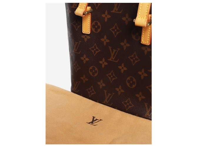 Louis Vuitton Borsa tote Vavin PM in tela Monogram marrone - vista 7