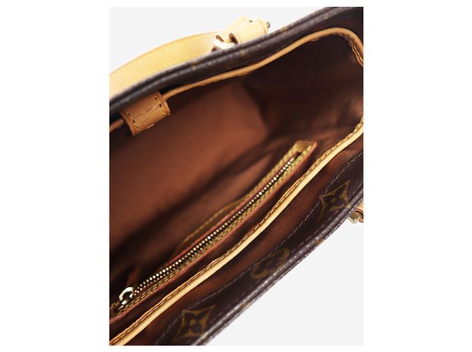 Louis Vuitton Borsa tote Vavin PM in tela Monogram marrone - vista 8