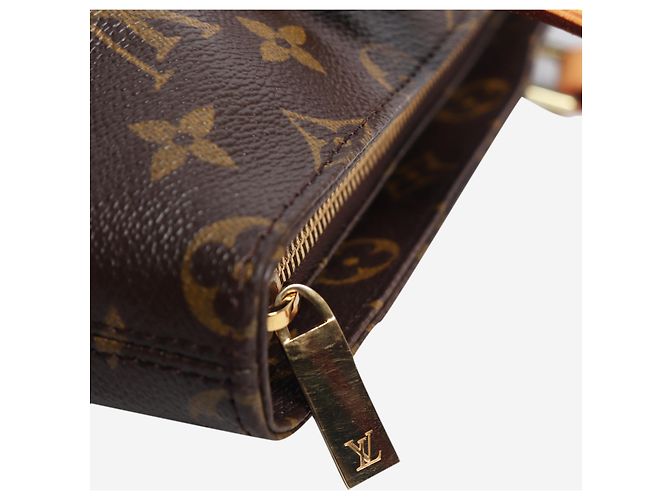 Louis Vuitton Cabas Piano Shopper aus braunem Monogram Canvas - Ansicht 4