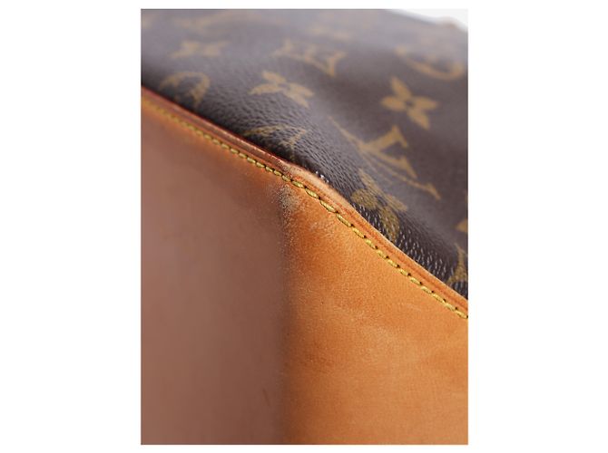 Louis Vuitton Cabas Piano Shopper aus braunem Monogram Canvas - Ansicht 5