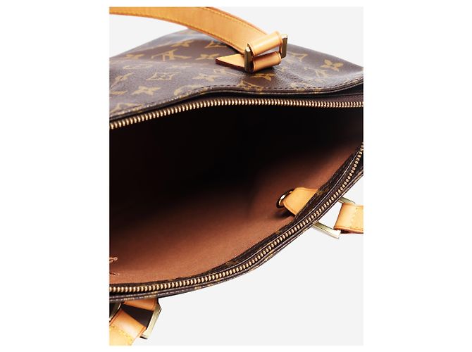 Louis Vuitton Cabas Piano Shopper aus braunem Monogram Canvas - Ansicht 6