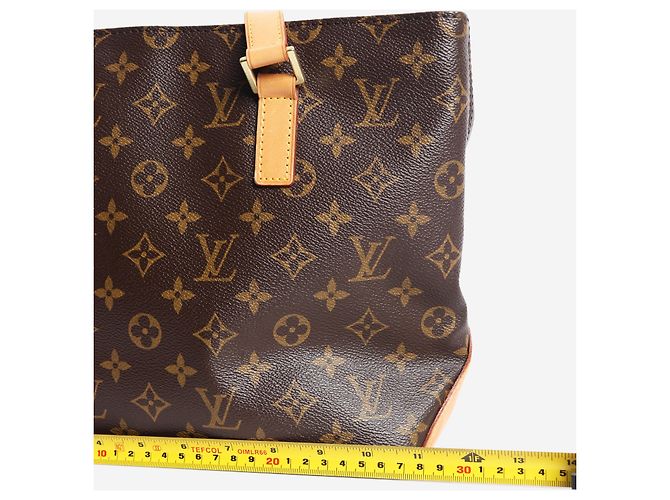 Louis Vuitton Cabas Piano Shopper aus braunem Monogram Canvas - Ansicht 8