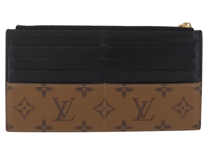 LOUIS VUITTON Monogram Reverse Slim Purse Long Wallet M80390 LV - Ansicht 2