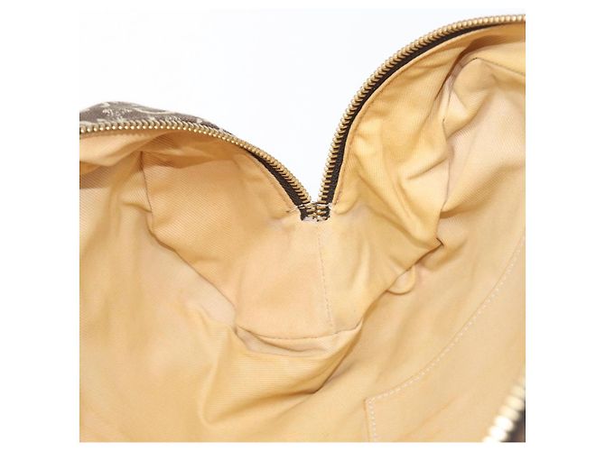 Céline CELINE C Macadam Hand Bag Canvas Brown Gold Tone - vista 21