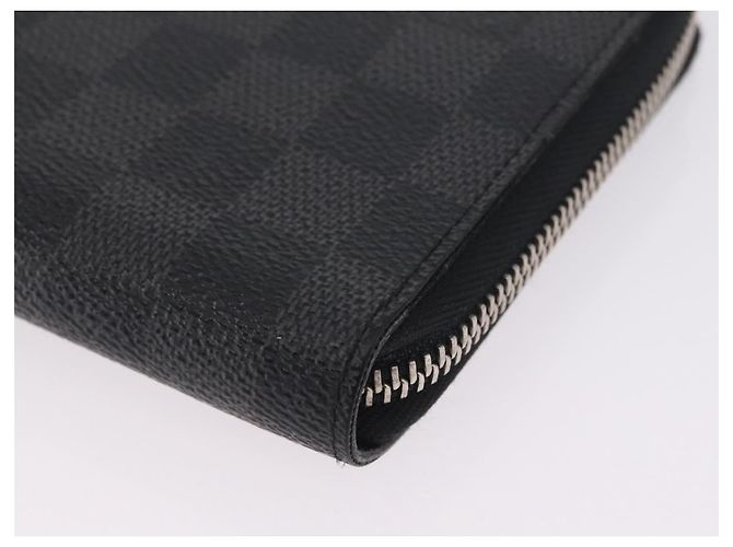 LOUIS VUITTON Damier Graphite Zippy Organizer Long Wallet N63077 LV - vista 14