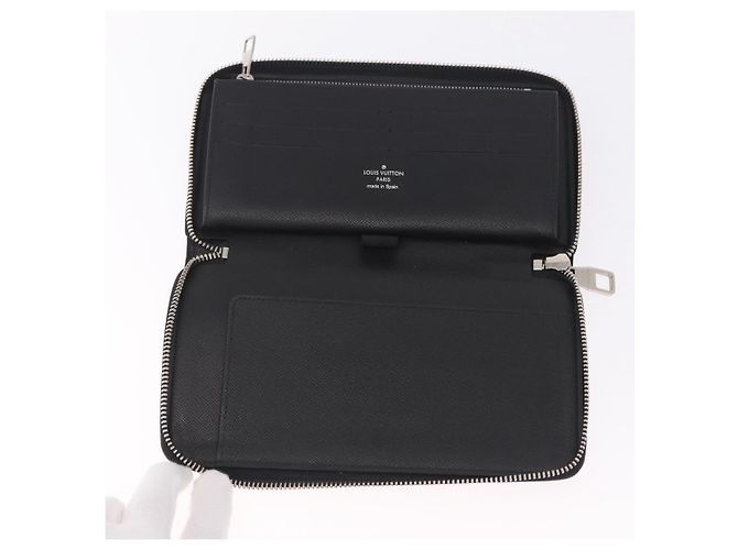 LOUIS VUITTON Damier Graphite Zippy Organizer Long Wallet N63077 LV - vista 9