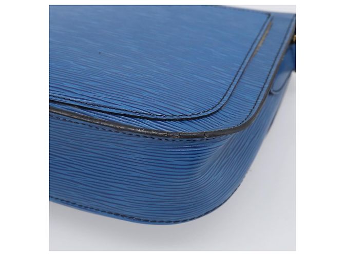 Saint-Cloud LOUIS VUITTON Epi Saint Cloud GM Shoulder Bag Toledo Blue M52195 LV - vista 17