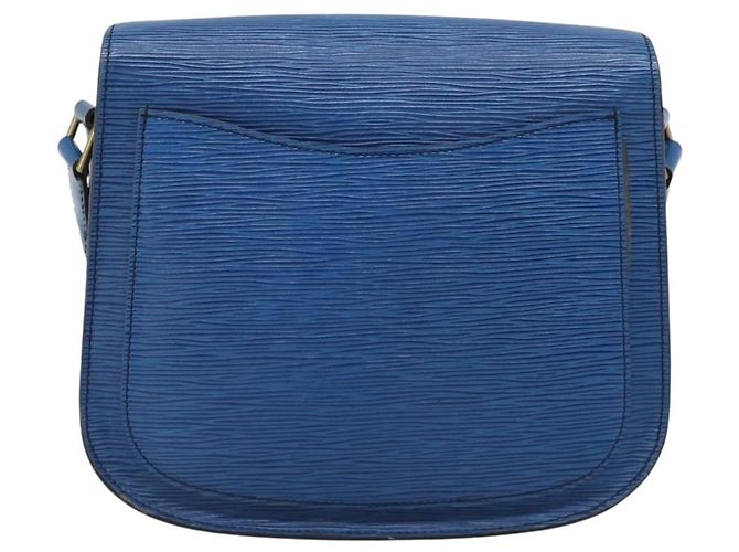 Saint-Cloud LOUIS VUITTON Epi Saint Cloud GM Shoulder Bag Toledo Blue M52195 LV - vista 2