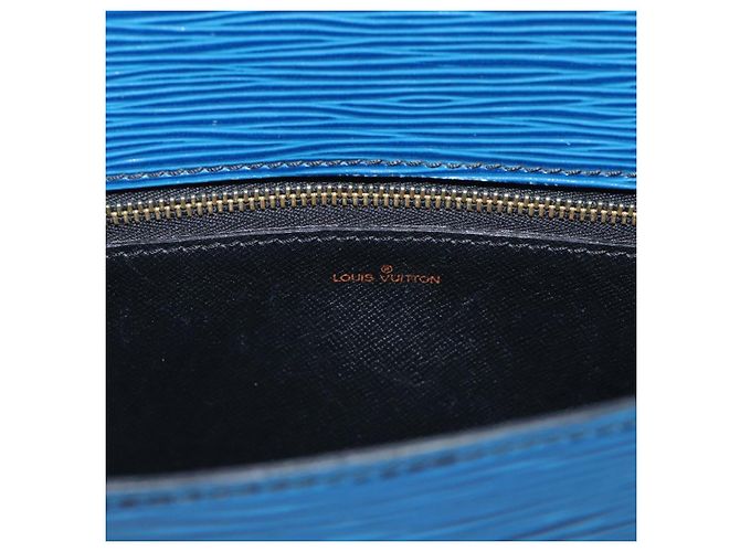 Saint-Cloud LOUIS VUITTON Epi Saint Cloud GM Shoulder Bag Toledo Blue M52195 LV - vista 21