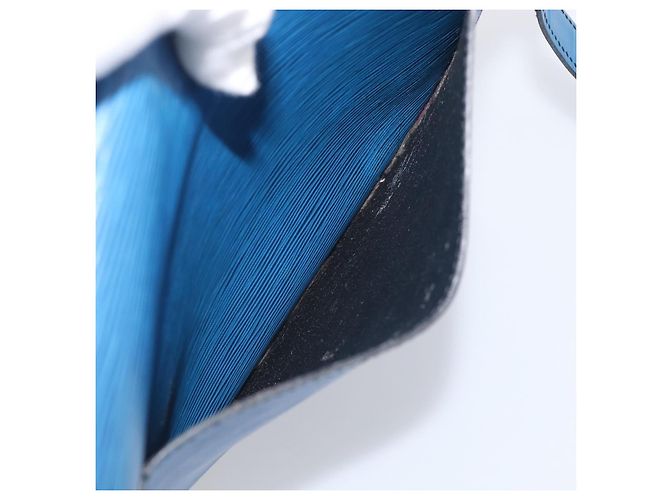 Saint-Cloud LOUIS VUITTON Epi Saint Cloud GM Shoulder Bag Toledo Blue M52195 LV - vista 25