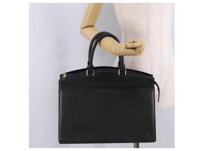 LOUIS VUITTON Epi Riviera Hand Bag Black M48182 LV - vista 21