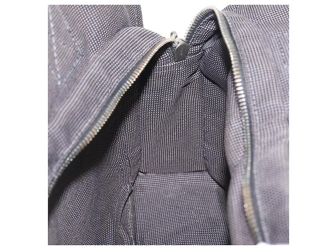 Hermès HERMES Her Line PM Hand Bag Canvas Gray Silver - Ansicht 18