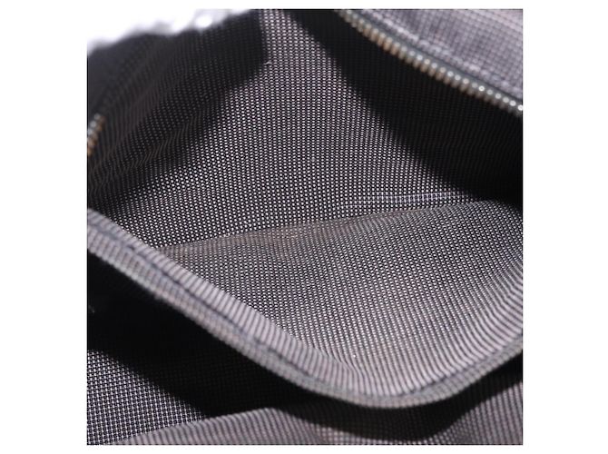 Hermès HERMES Her Line PM Hand Bag Canvas Gray Silver - Ansicht 20