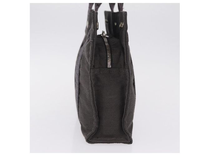 Hermès HERMES Her Line PM Hand Bag Canvas Gray Silver - Ansicht 5