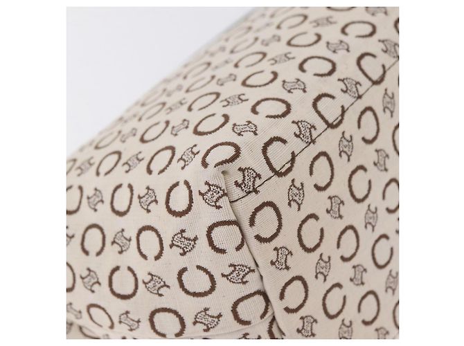 Céline CELINE C Macadam Shoulder Bag Canvas Brown Gold Tone - Ansicht 15