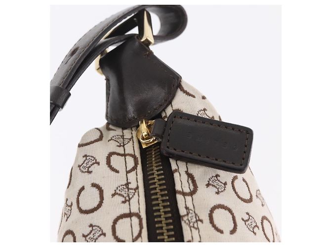 Céline CELINE C Macadam Shoulder Bag Canvas Brown Gold Tone - Ansicht 17