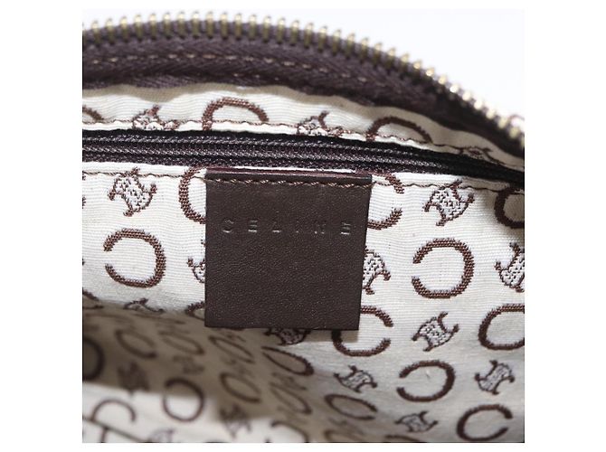 Céline CELINE C Macadam Shoulder Bag Canvas Brown Gold Tone - Ansicht 18