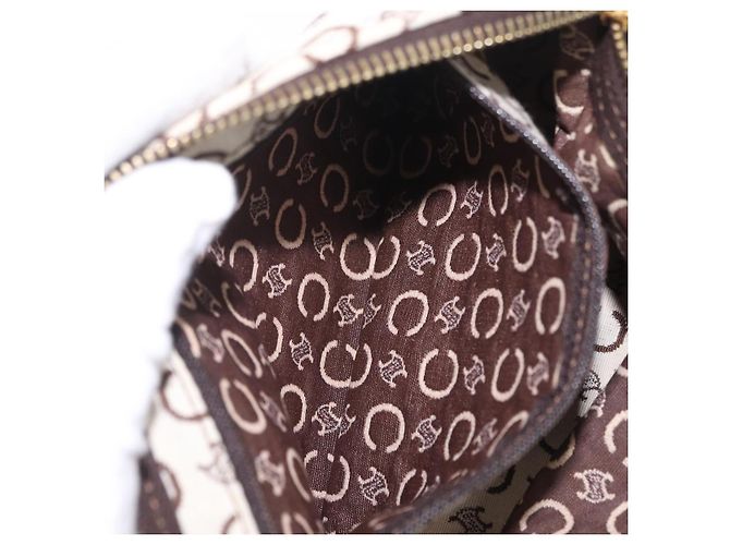 Céline CELINE C Macadam Shoulder Bag Canvas Brown Gold Tone - Ansicht 23