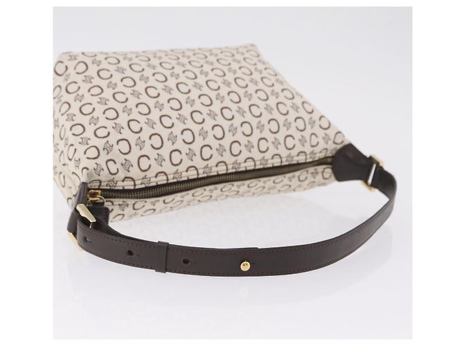 Céline CELINE C Macadam Shoulder Bag Canvas Brown Gold Tone - Ansicht 8
