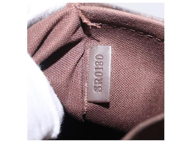 LOUIS VUITTON Damier Ebene Brooklyn PM Shoulder Bag N51210 LV - vista 12