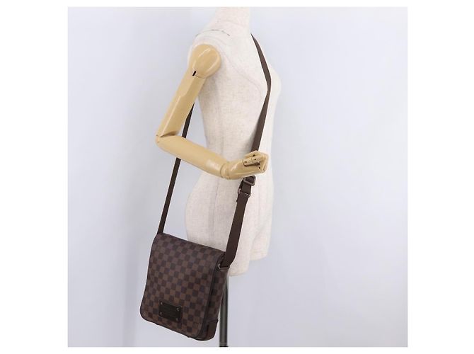 LOUIS VUITTON Damier Ebene Brooklyn PM Shoulder Bag N51210 LV - vista 23