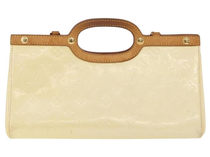 LOUIS VUITTON Monogram Vernis Roxbury Drive Bag 2Way Perle M91374 LV - vista 13