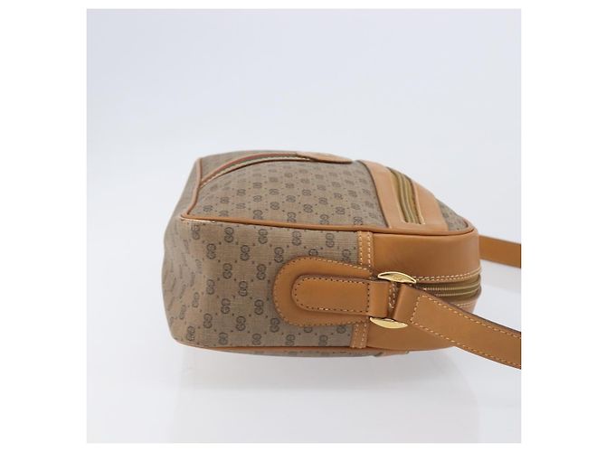 GUCCI Micro GG Supreme Web Sherry Line Bag PVC Beige 001 261 0942 - vista 4