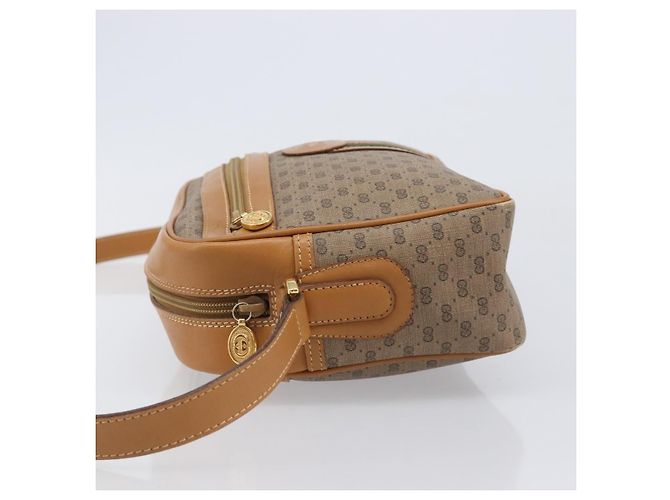 GUCCI Micro GG Supreme Web Sherry Line Bag PVC Beige 001 261 0942 - vista 5