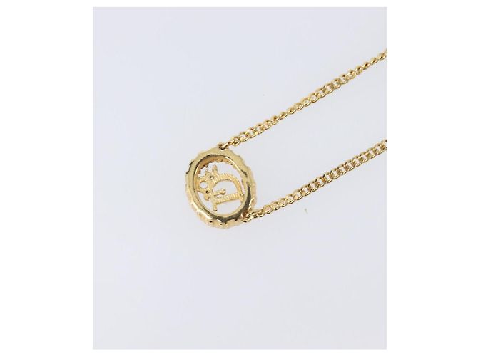 Christian Dior Necklace Metal Gold Tone - vista 10