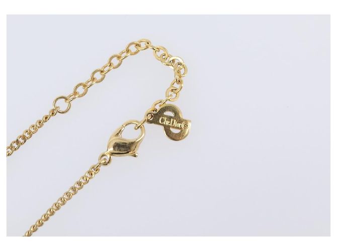 Christian Dior Necklace Metal Gold Tone - vista 14