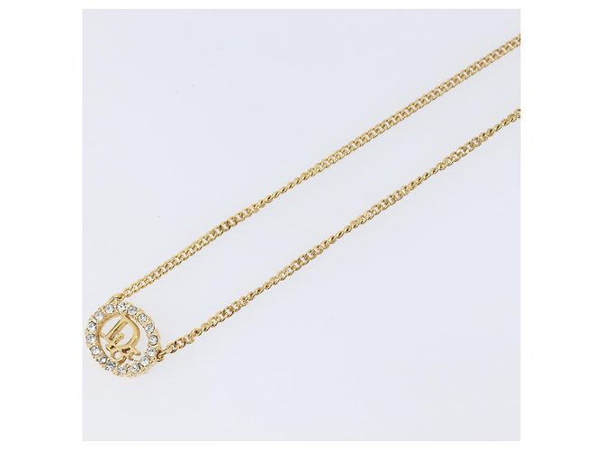 Christian Dior Necklace Metal Gold Tone - vista 4