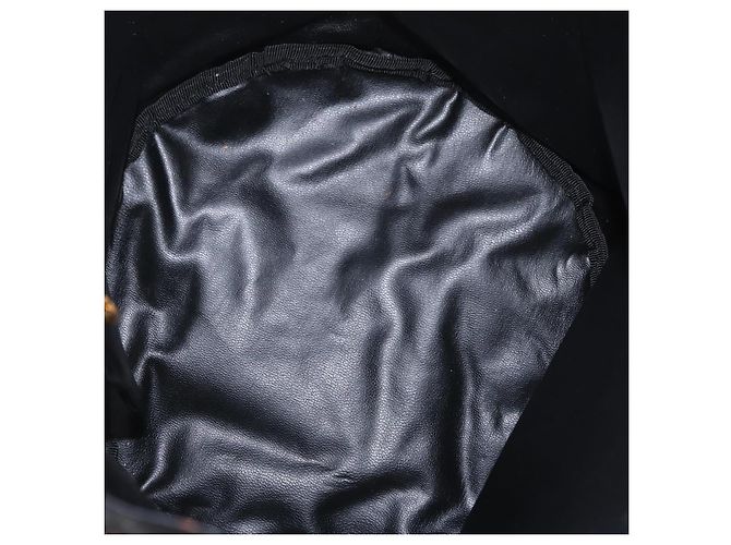 FENDI Hand Bag Patent leather Black Gold - vista 17