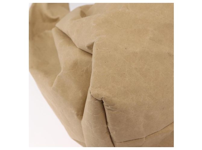 Bottega Veneta Sac à épaule en cuir Paper Beige - vue 15