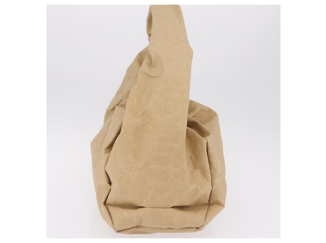 Bottega Veneta Sac à épaule en cuir Paper Beige - vue 3