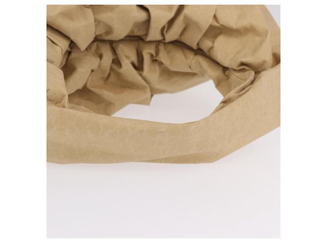 Bottega Veneta Sac à épaule en cuir Paper Beige - vue 7