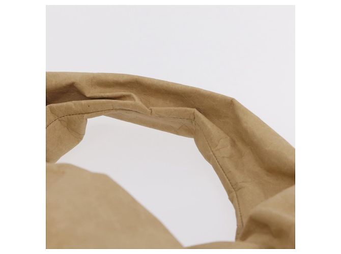 Bottega Veneta Sac à épaule en cuir Paper Beige - vue 8