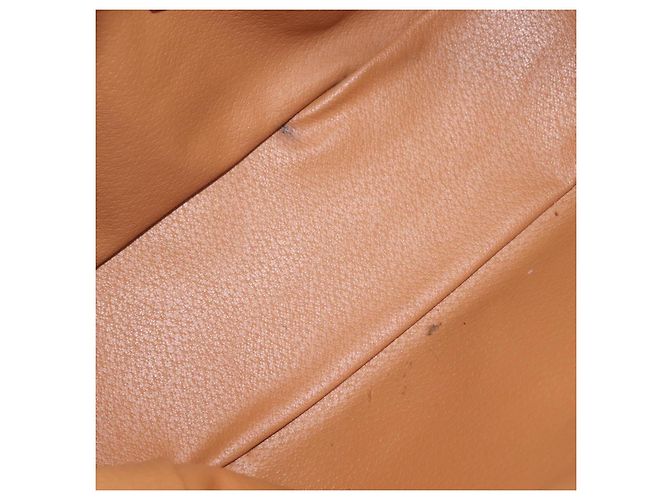 Céline CELINE Macadam Canvas Hand Bag PVC Leather Brown Gold - vista 18