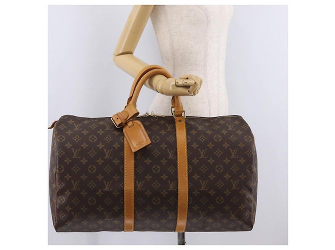 LOUIS VUITTON Monogram Keepall 50 Boston Bag M41426 LV - Ansicht 23