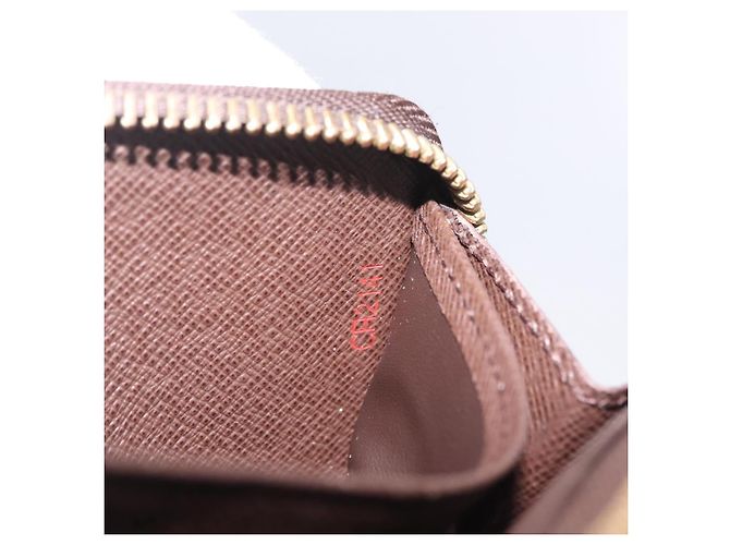 LOUIS VUITTON Damier Ebene Zippy Wallet Long Wallet N41661 LV - vista 12