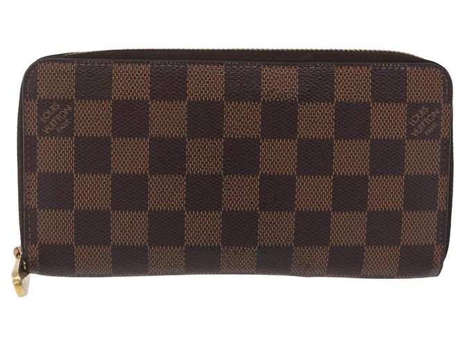 LOUIS VUITTON Damier Ebene Zippy Wallet Long Wallet N41661 LV - vista 13