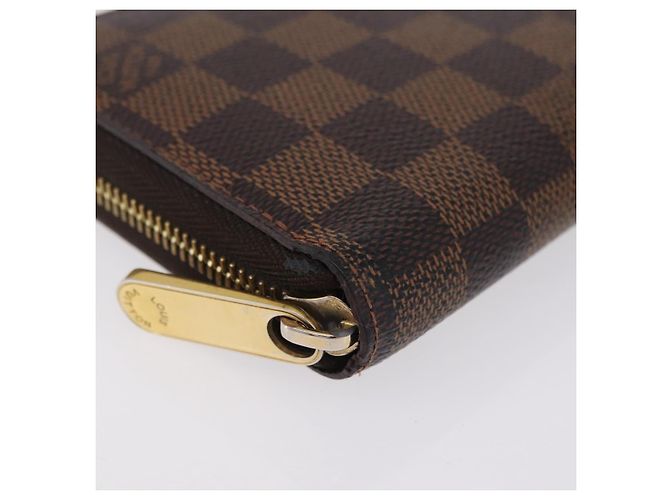 LOUIS VUITTON Damier Ebene Zippy Wallet Long Wallet N41661 LV - vista 14