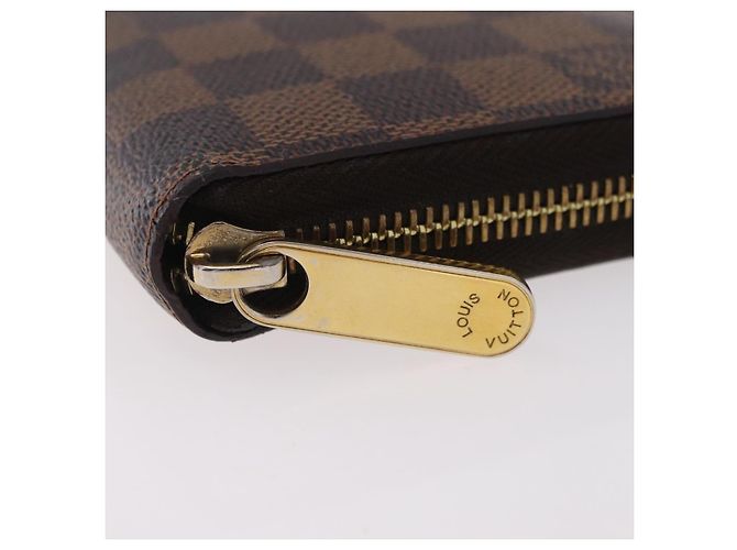 LOUIS VUITTON Damier Ebene Zippy Wallet Long Wallet N41661 LV - vista 9