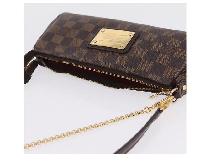 LOUIS VUITTON Damier Ebene Eva Shoulder Bag N55213 LV - vista 14