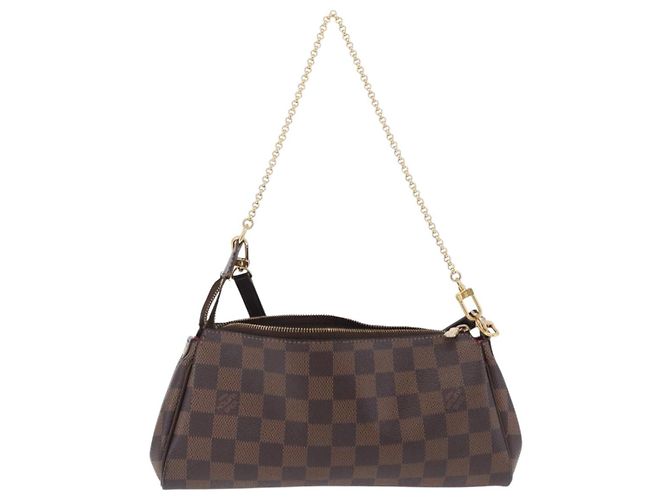 LOUIS VUITTON Damier Ebene Eva Shoulder Bag N55213 LV - vista 2