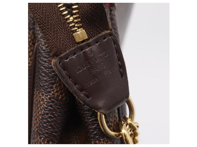 LOUIS VUITTON Damier Ebene Eva Shoulder Bag N55213 LV - vista 23