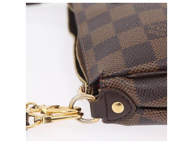 LOUIS VUITTON Damier Ebene Eva Shoulder Bag N55213 LV - vista 6